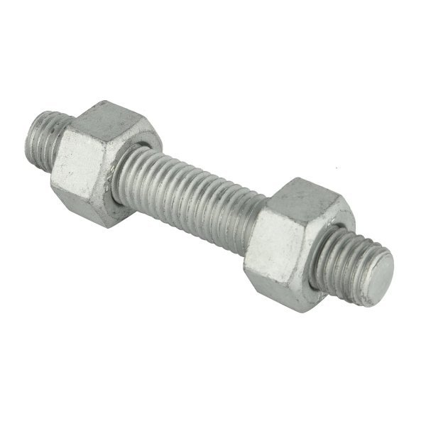 Grade 8.8 10.9 1000mm 2000mm 3000mm Hot Dip Galvanized Drop Down Rod 10mm Full Threaded 2m HDG Tige Filet茅 M48*2m Bolt
