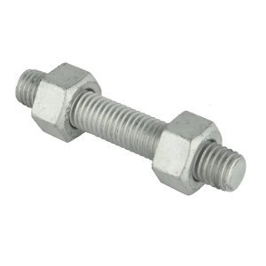 Grade 8.8 10.9 1000mm 2000mm 3000mm Hot Dip Galvanized Drop Down Rod 10mm Full Threaded 2m HDG Tige Filet茅 M48*2m Bolt