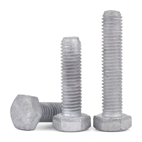 Hot High Strength Astm Hot-dip Galvanizing Bolts M10 M12 M14 M16 M20 M30 all Sizes Carbon Steel Hdg Bolt with Hex Head Bolts