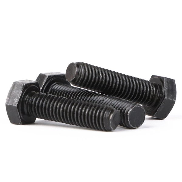 High Strength Carbon Steel Hex Bolt Class 8.8 DIN933 ISO Zinc/Plain Finish CNC Bolts Motorcycle M12 X 100mm Bolts for All
