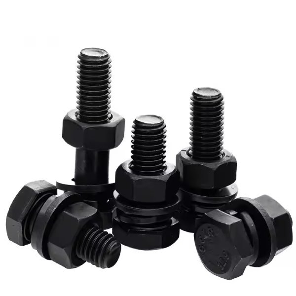 Carbon Steel Hot Dip Galvanized Hexagonal Bolts M6 M8 M10 M12 M16 with Hex Head m18 X 1 5 Bolt Bsf Nuts and Bolts