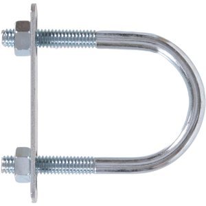 Price 304 Stainless Steel U Bolt M6 M8 M10 Pipe Clamp Heavy Duty U-bolt with Nut and Washer for Plumbing Support