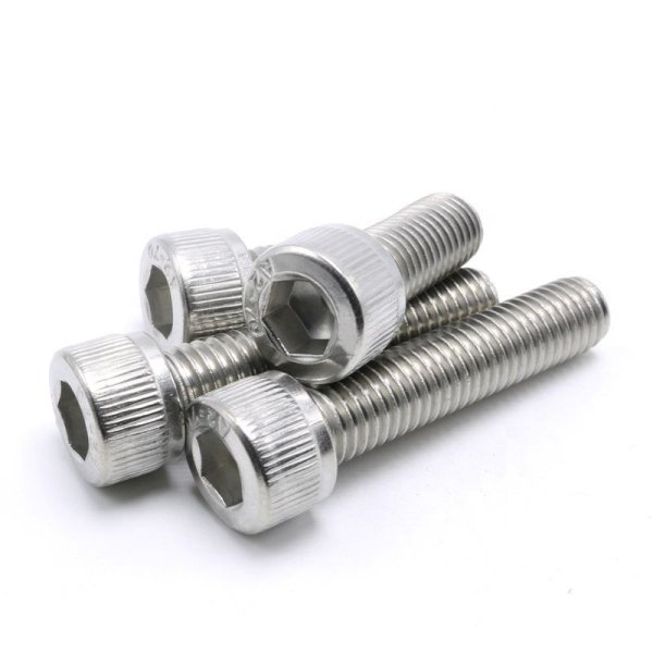 Hex Socket Head Cap Screws 8x50mm DIN 912 Class 8.8 Titanium Plain Finish Socket Head Cap Bolts German Hexagonal Socket Screw