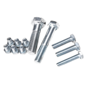 Galvanized Steel Full Threaded Hexagon Bolts Screw Astm M8 M16 Zinc Plated Fasteners and Hex Bolts 5/8" Classe 4.8 8.8 10.9 Bolt