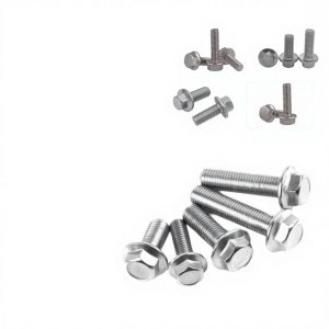 304/316 Stainless Steel astm A307 Bolt M10 M12 M14 M16 M18 M20 M22 M24 M26 M28 M3 M9 Bolt Bright Finish Flange Bolt