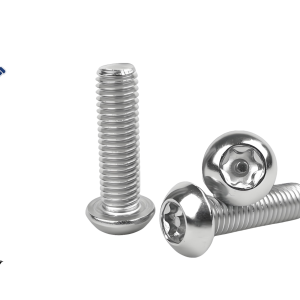 ISO14583 Zinc Plated Stainless Steel Torx Button Head Screw M10 M20 Star Drive Full Thread Size