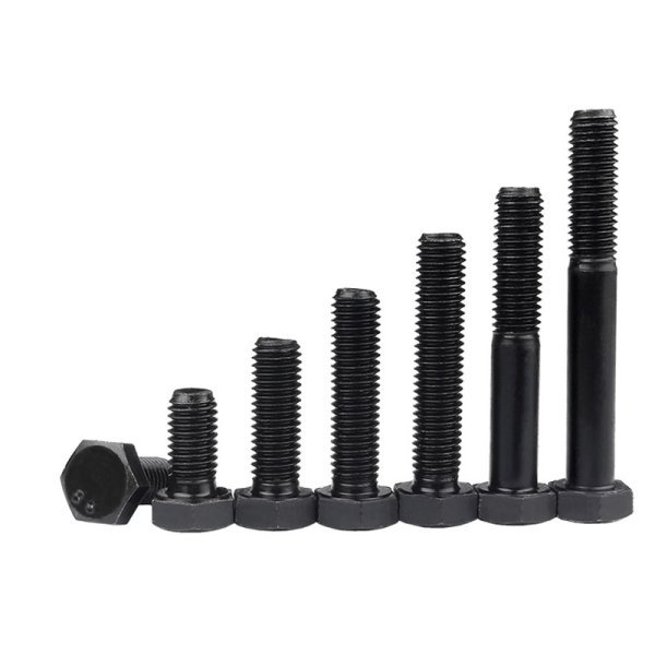 M10*120 Steel Hex Bolt DIN933/DIN931 4.8/8.8/10.9/12.9 Grade Zinc Finish Full/Half Thread Hex Head Bolts