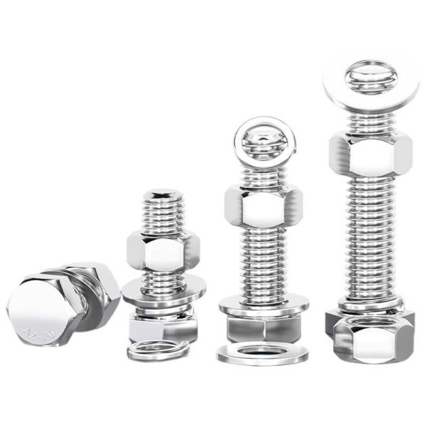 Stainless Steel DIN933 Galvanized+steel+bolts Nuts and Bolts Assortment Kit Bolt and Nut Stainless Steel 304 Bolt