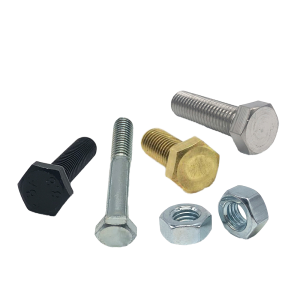 High-Tensile Stainless Steel & Titanium Hex Bolts Nuts Grade 8.8 DIN GB Standard Building Use M6-M20 Sizes