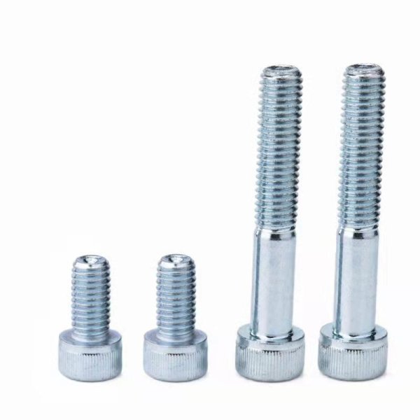 DIN912 M6 M8 M10 M12 M14 M16 M18 M20 Zinc Carbon Steel Hexagon Socket Head Cap Allen Screw Hex Socket Cylinder Head Bolt