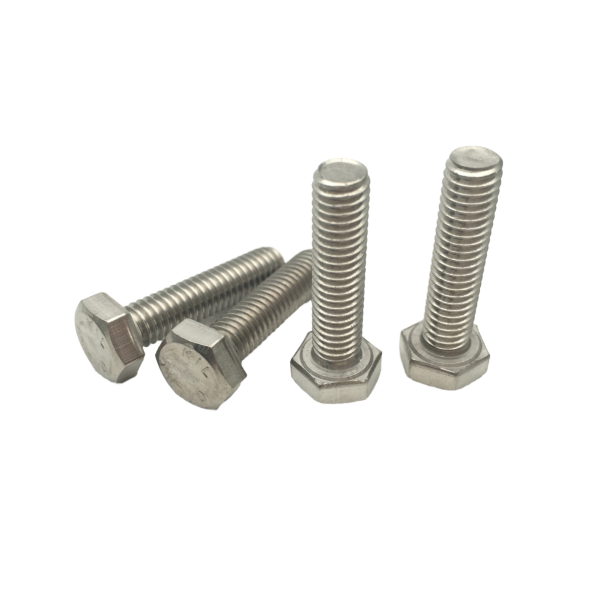SS316 ANSI B18.2.1 Hex Bolts UNC Plain Finish Stainless Steel Class 4 Bolt 3/8-20 Stainless Steel Partial Bolts A4-70 Hex Bolt