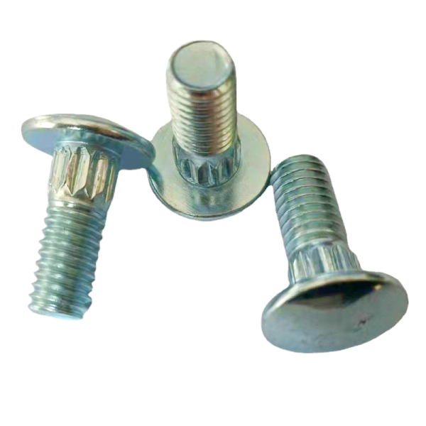M6 M8 M10 M12 M14 M16 M18 M20 M22 M24 M27 M30 DIN603 Round Head Square Neck Bolt UNC Zinc Plated Galvanized Metric Carriage Bolt
