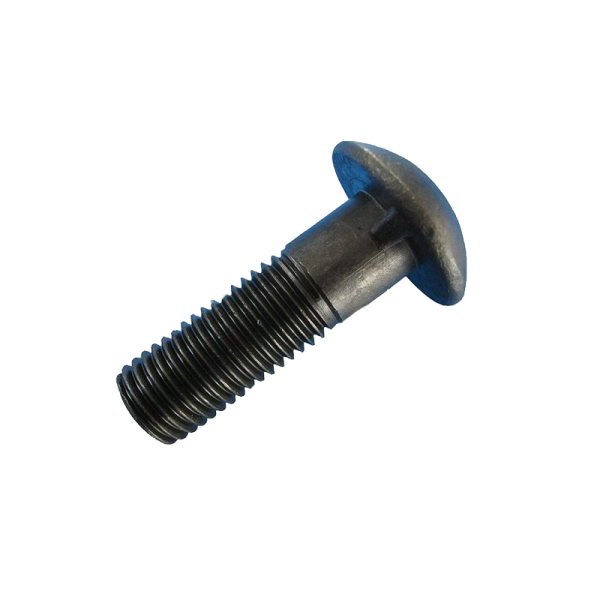 Factory Carbon Steel Black Oxide Industrial Grade 10.9 12.9 Carriage Bolt for Industry Round Head Square Neck TC Bolt Metric