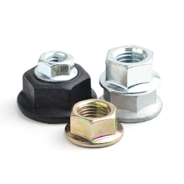 Grade 4.8 8.8 Carbon Steel Galvanized Flange Nut 304/316 Stainless Steel Fully Threaded Hex Thin Nut Metric Measurement System