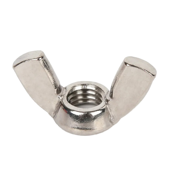 Galvanized Iron Butterfly Wing Sheep Horn Shape Fastening Nuts M8 M10 M12 M14 M16 M18 M20 Thread Hand Tighten Stock