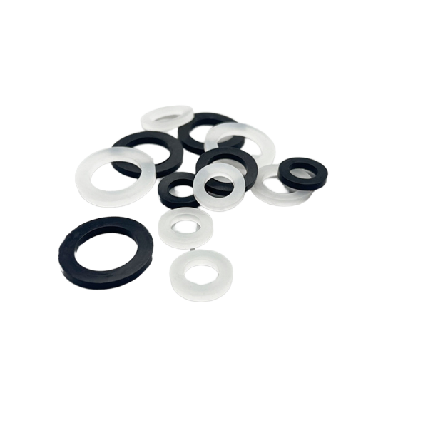 Black White Flat Washer DIN988 M4-M30 M4 Compatible 4mm Thickness Nylon Washer Plastic Polyamide Nylon Flat Washers