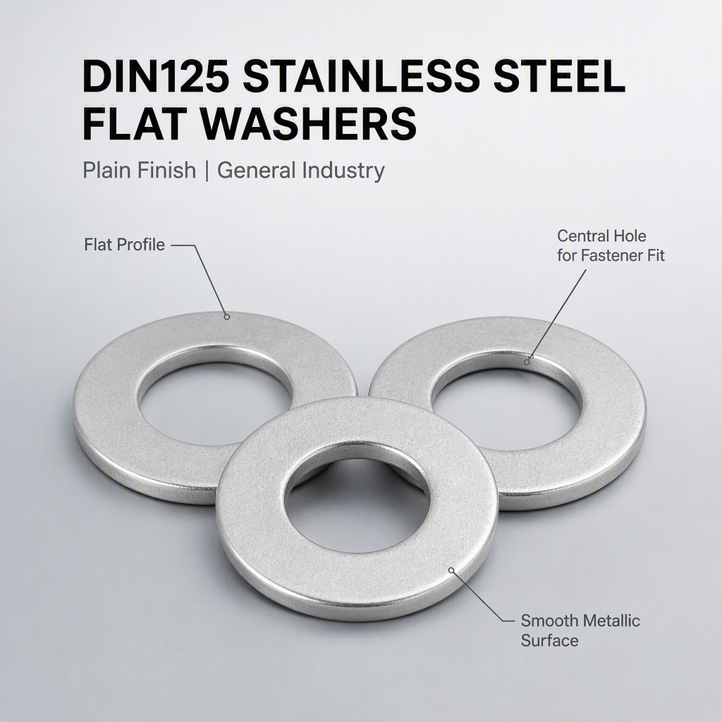 DIN125 Stainless Steel Flat 60mm Washers Steel Ss 316 Nut Washers 18mm Washer M3 M4 M5 M6 M8 M10 M12 M14 M16 M18 M20 All Size specifications