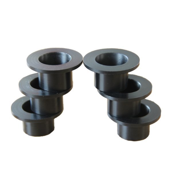 Plastic Spacer Sleeve Flat Nylon Standoff Insulation T Type Step Shoulder Washer Black Nylon Flange Washer