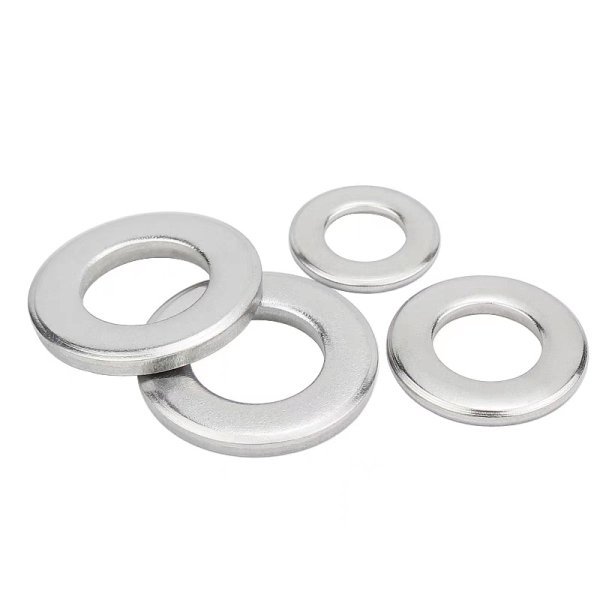 M4 Stock Aluminium/Carbon Steel Flat Sealing Washer M6-M24 Oil Drain Plain Plug Gaskets Shock Absorber Shims Fender Washer